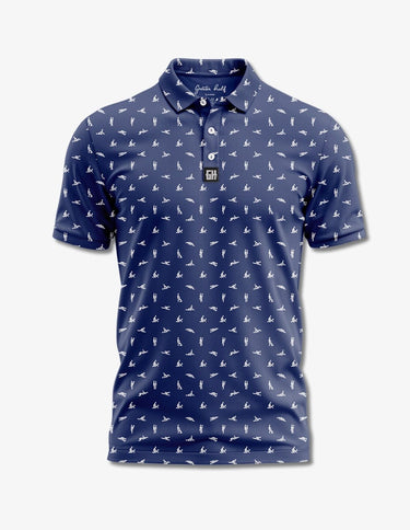 Sex Ed Polo Greater Half S Dark Blue